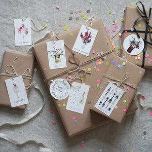 Geschenkanhänger 8 Stück | Geburtstag (Download/Printable)