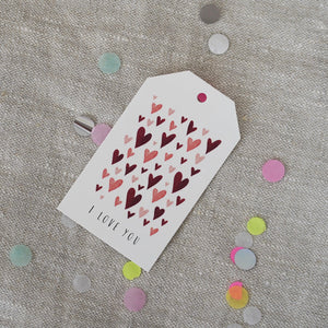 Gift tag · I love you