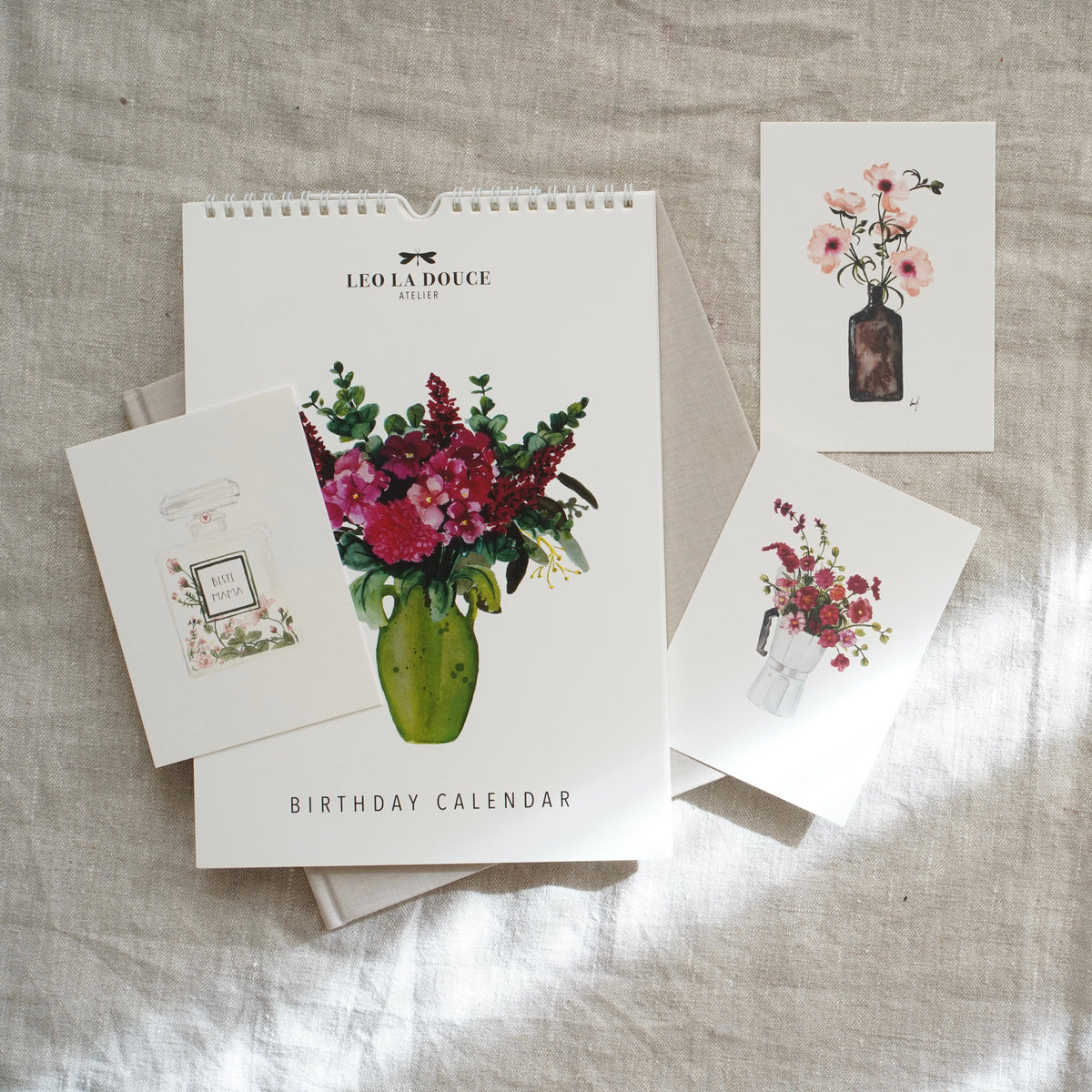 Kalender · Flower vases