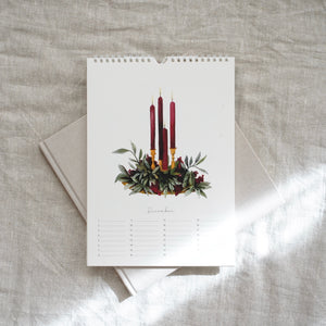 Birthday Calendar - Flower Love