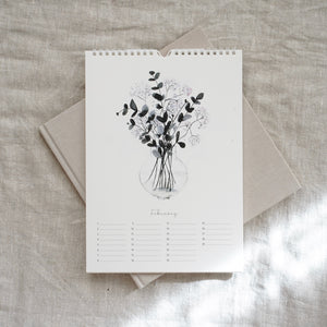 Birthday Calendar - Flower Love
