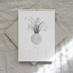 Birthday Calendar - Flower Love
