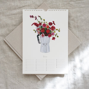 Birthday Calendar - Flower Love