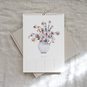 Birthday Calendar - Flower Love