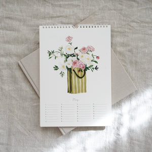 Birthday Calendar - Flower Love