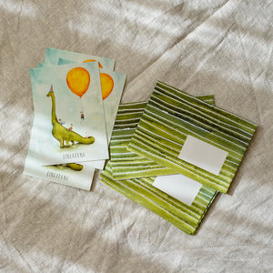 Einladungskarten · Dino Party