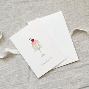 Greeting card · Birthday Cupcake