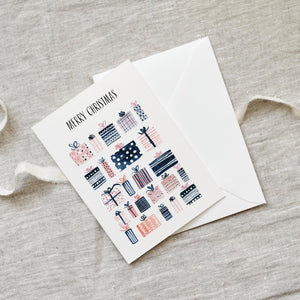 Grußkarte · Oh so many christmas gifts