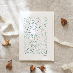 Greeting Card Hello