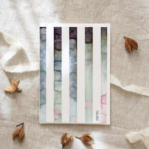 Grußkarte · For you