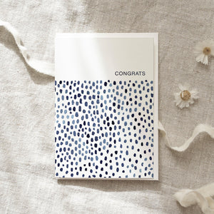 Grußkarte · Congrats