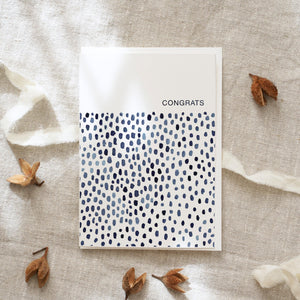 Grußkarte · Congrats