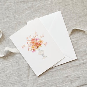 Grußkarte · Sommerstrauß