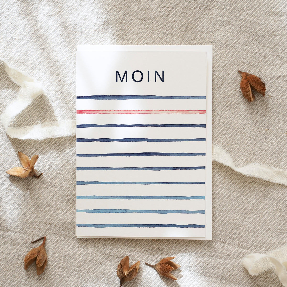 Grußkarte · Moin