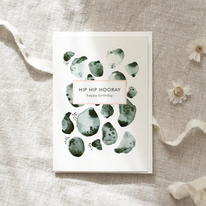 Greeting Card Hip Hip Hooray