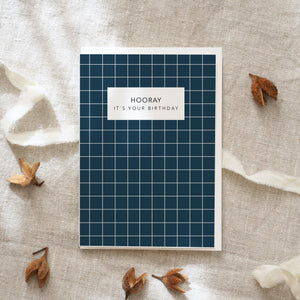 Grußkarte · Hooray it's your birthday