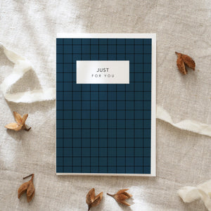 Greeting card Just for you
