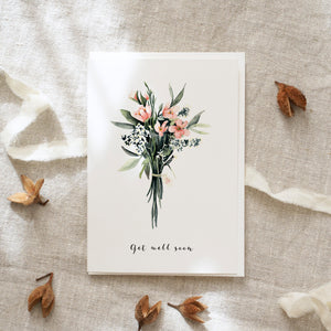 Greeting Card Get well soon