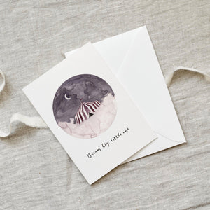 Grußkarte · Dream big little one