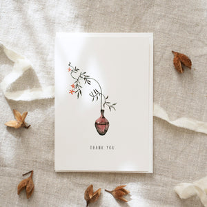 Greeting card Thank you