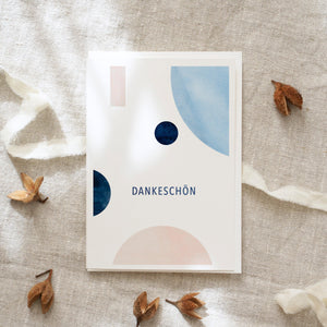 Grußkarte · Dankeschön