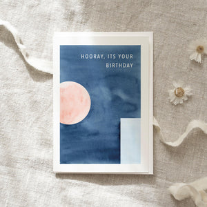 Grußkarte · Hooray it's your birthday II