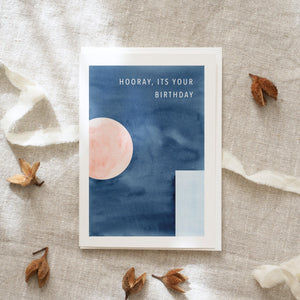 Grußkarte · Hooray it's your birthday II