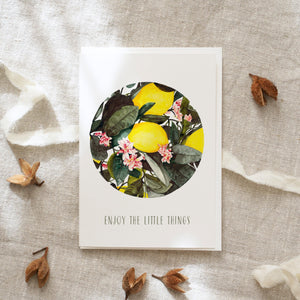 Greeting Card Enjoy the little things