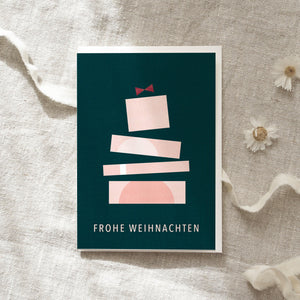 Grußkarte · Geschenke Geschenke | Rosa