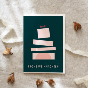 Grußkarte · Geschenke Geschenke | Rosa