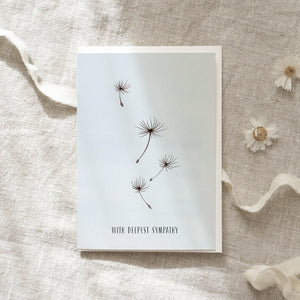 Sympathy Card With deepest sympathy