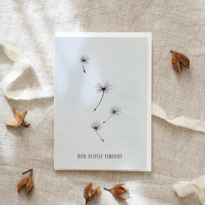 Sympathy Card With deepest sympathy