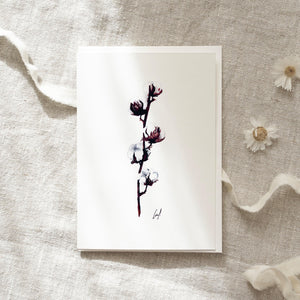 Greeting card · Cotton