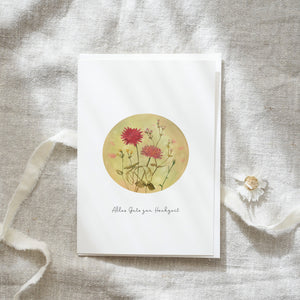 Grußkarte · Wiesenblume | Hochzeit