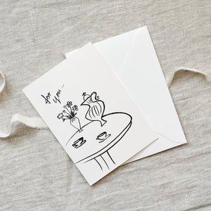 Greeting Card Coffeetable