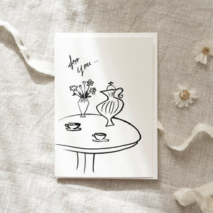 Greeting Card Coffeetable