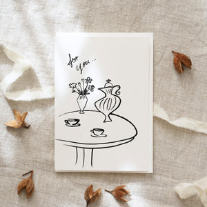 Greeting Card Coffeetable