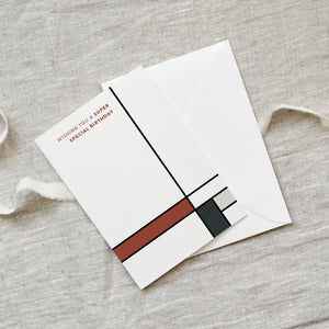 Greeting Card Super special birthday