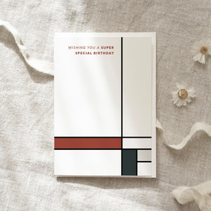 Greeting Card Super special birthday