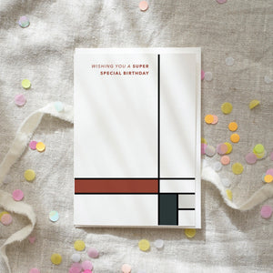 Greeting Card Super special birthday