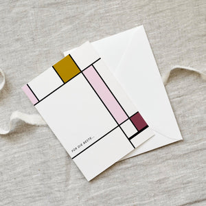 Greeting card For the best...