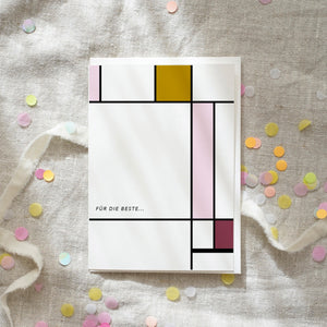 Greeting card For the best...