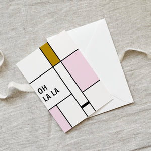 Greeting Card Oh la la