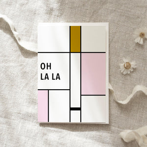Greeting Card Oh la la