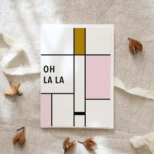 Greeting Card Oh la la