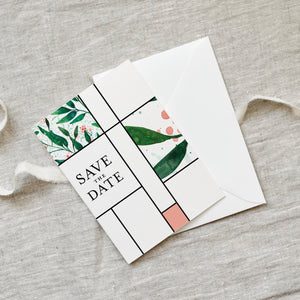 Greeting card Save the date