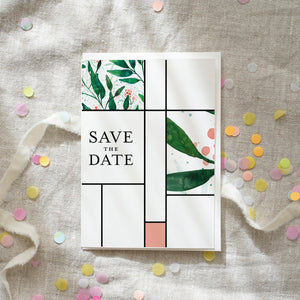 Greeting card Save the date