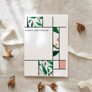 Greeting Card Always and forever