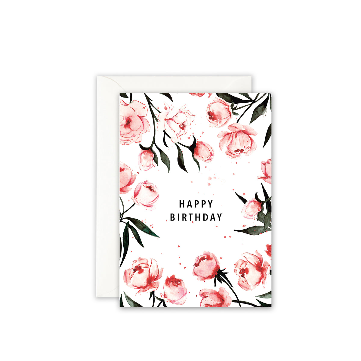 Grußkarte · Happy Birthday | Roses