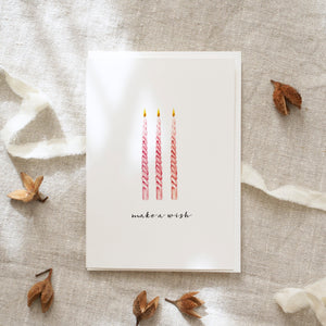 Greeting Card Make a wish